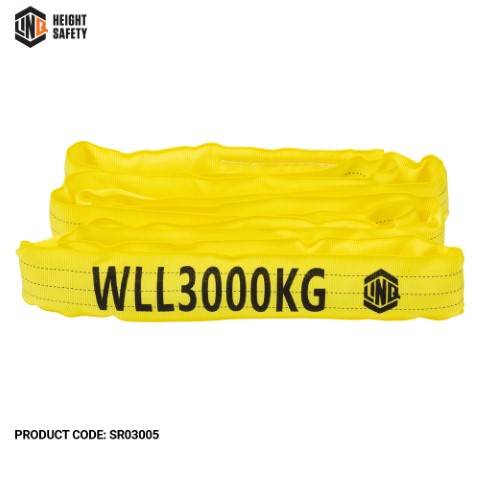 LIFTING SLING POLYESTER ROUND 0.5 MTR X 3 TONNE 
